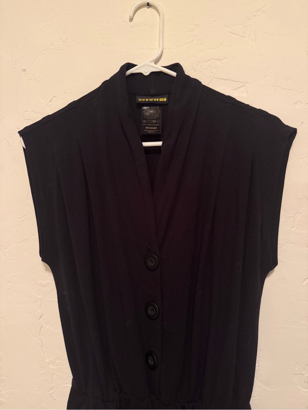 Nooworks "Magic Suit" Jumpsuit Black Size Medium